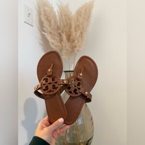 Tory Burch Women Size 6 Brown Miller Sandals